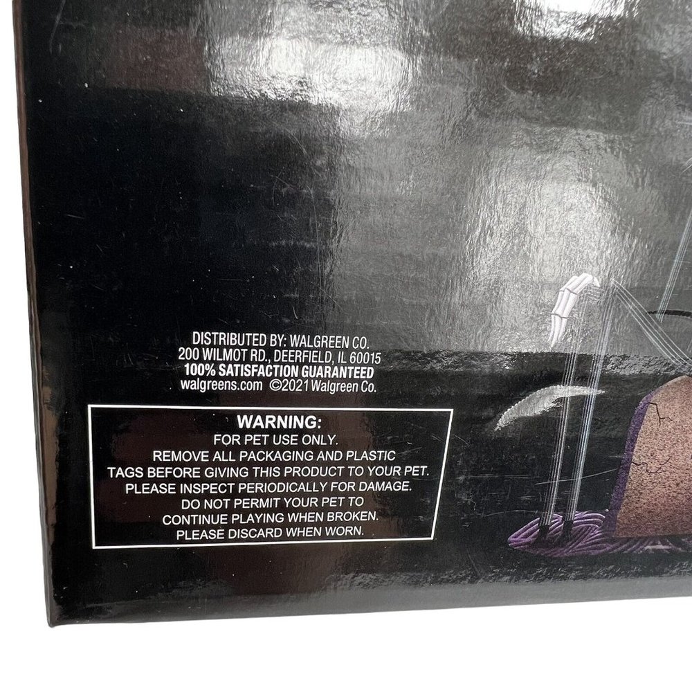 Disney Nightmare Before Christmas Pet Dog Toys Gift Set Jack Halloween Walgreens - Picture 3 of 12